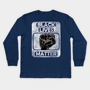 Black lives matter Kids Long Sleeve T-Shirt